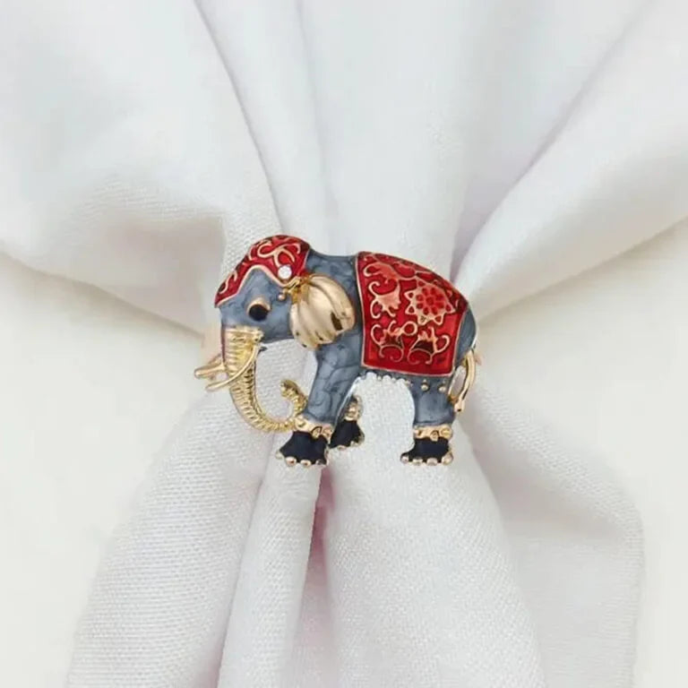 Elephant Napkin rings
