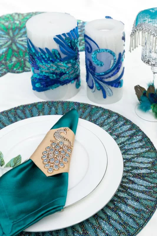 Peacock Napkin Rings
