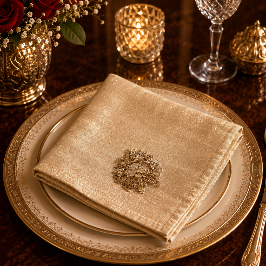 Champagne Royale Napkin