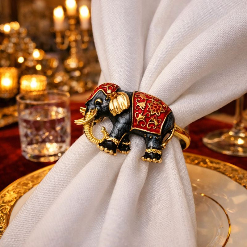 Elephant Napkin rings