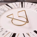 Geometric Napkin Ring