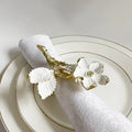 Luminous Floral Napkin Ring