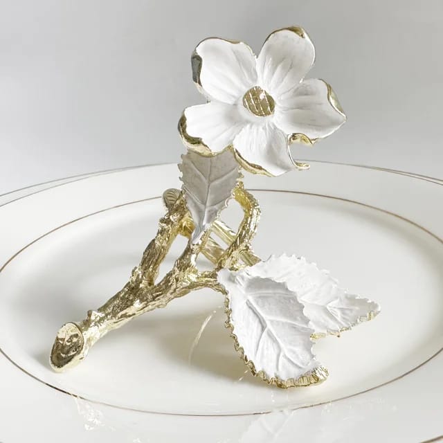Luminous Floral Napkin Ring