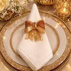 Golden Grace Bow Napkin Ring