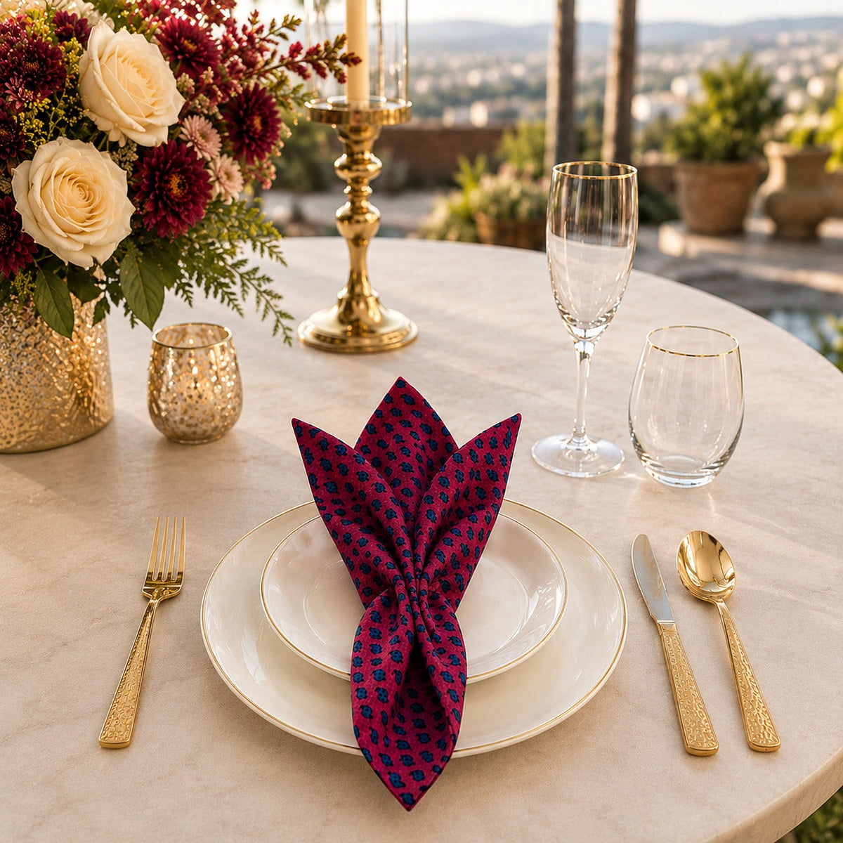 Royal Motif Luxe Napkin