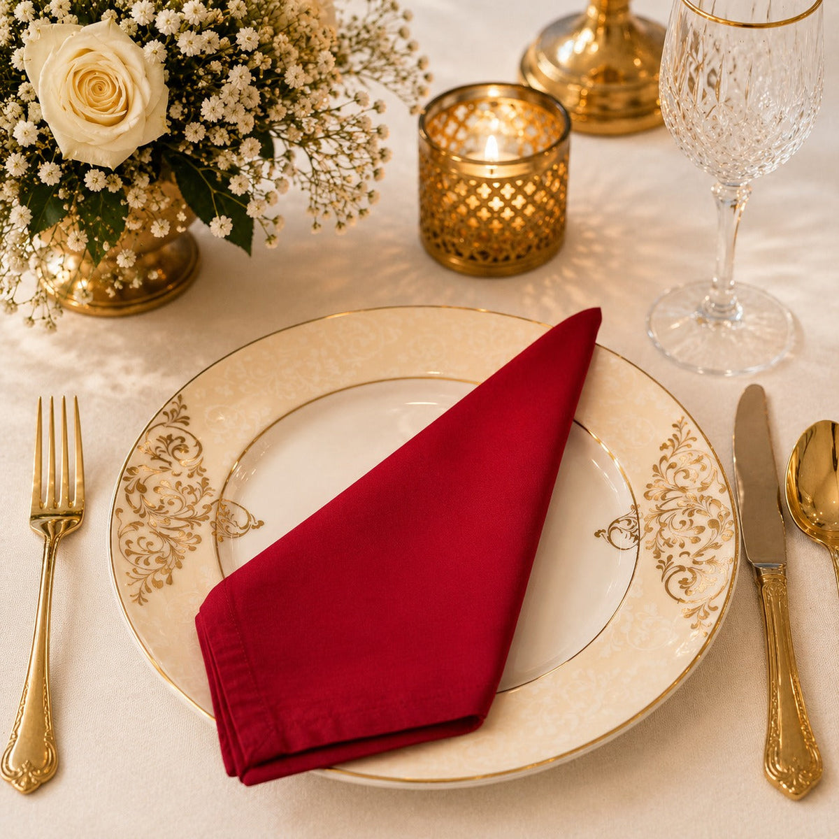 Scarlet Grace Napkin