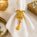 Royal Zardozi Tassel Cushion Napkin Ring