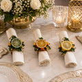 Citrus Blossom Trio Napkin Ring