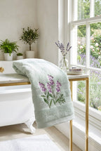 Maison Lavande Embroidered Towel Set
