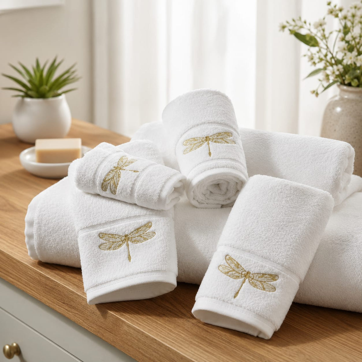 Maison Libellule Towel Set