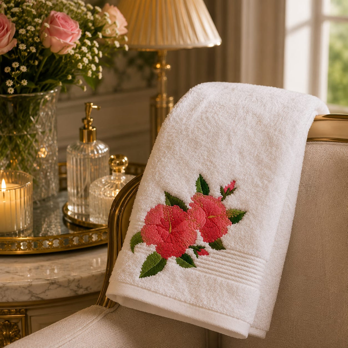 Hibiscus Royale Towel Set
