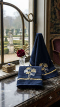 Midnight Ginkgo Towel