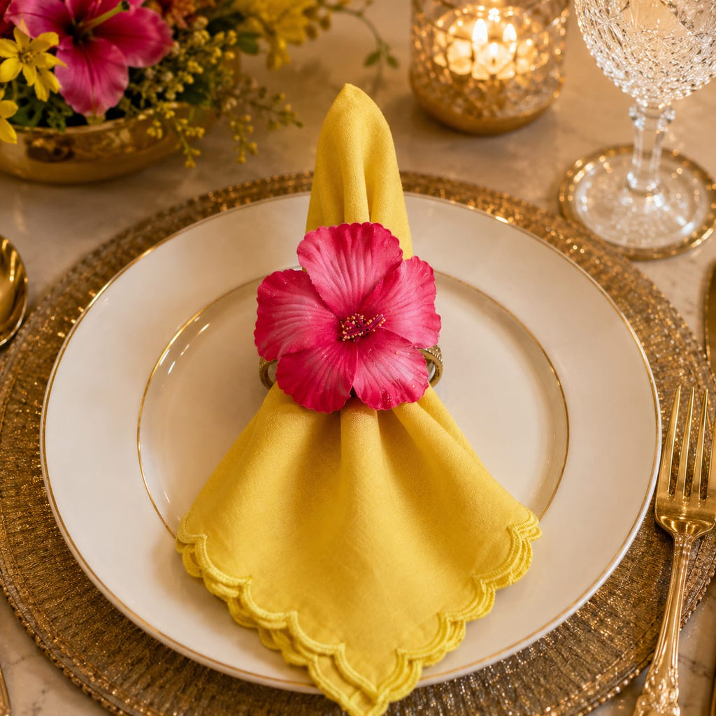 Tropical Bloom Napkin Ring