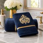 Midnight Crest Towel