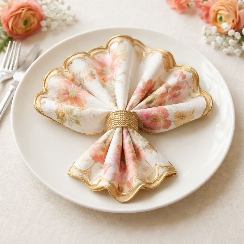 Blush Garden Royale Napkin